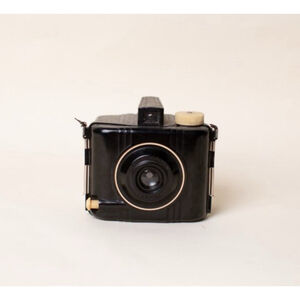 Kodak Black and Cream Vintage Camera